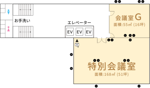 フロアマップ6F
