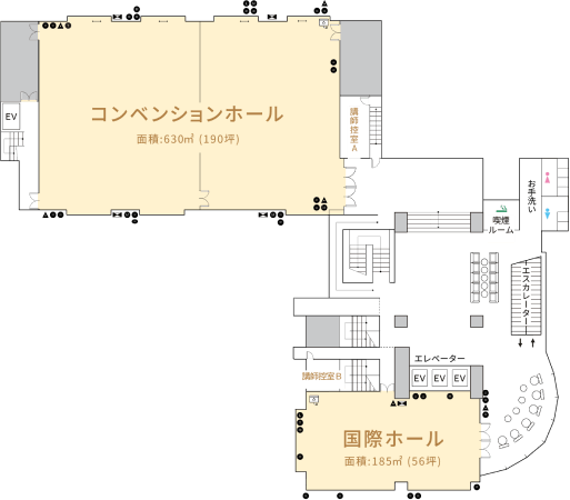 フロアマップB1F