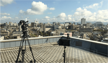 屋上からは市街地や足羽山も一望できます