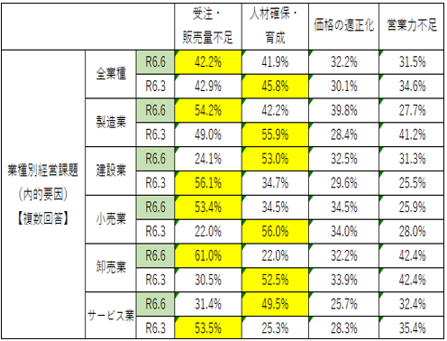 経営上の課題（内的業種別）.png